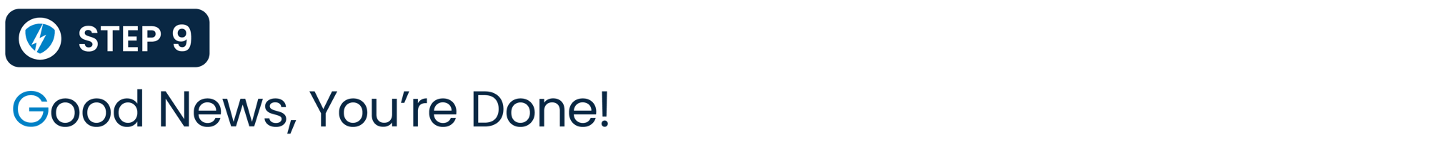 steps 9